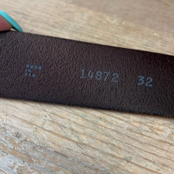 DSTLD Men’s Leather Belt Brown Size 32 Made in USA - Picture 6 of 8